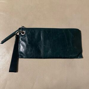 Hobo leather clutch